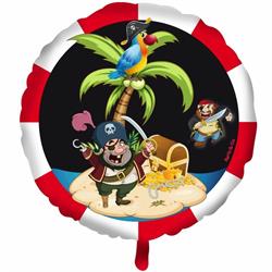 PALLONE FOIL PIRATA CM. 45