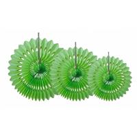 SET 3 ROSONI CARTA D.20-30-40 VERDE LIME