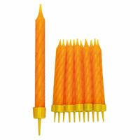 CANDELINA CM.10 PZ.12   ARANCIO