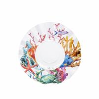 PIATTI CARTA ONDA CM.21 OCEANO PZ.8