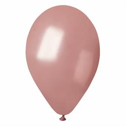 PALLONI 5 POLLICI METALLIZZATI PZ.100 ROSE GOLD
