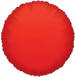 PALLONE FOIL ROUND CM.45 ROSSO