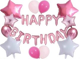 PALLONE FOIL STELLA CM.45 ROSA