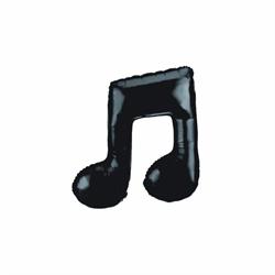 PALLONE FOIL NOTA MUSICALE CM.50