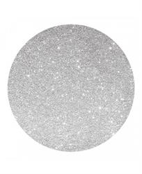 SOTTOPIATTO METAL ARGENTO D. 33 PZ.4 BORDO GLITTER