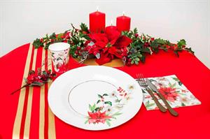 PIATTI CARTA CM.27 PZ. 8 STELLA ALPINA