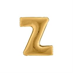 PALLONE FOIL LETTERA Z  GOLD CM.101