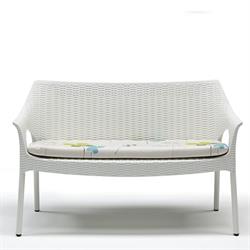 DIVANO OLIMPO CON CUSCINO CM.130 LINO