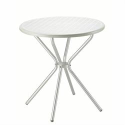 TAVOLO JIMMY BAR D. 70 VERDEGAMBE ACCIAIO V.