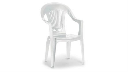 SEDIA MONOBLOCCO SPLENDIDA BIANCA