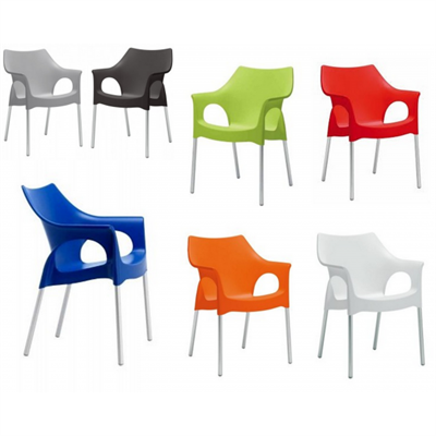 POLTRONA OLA GAMBE ALLUM. LINO
