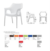 POLTRONA OLA GAMBE ALLUM. LINO