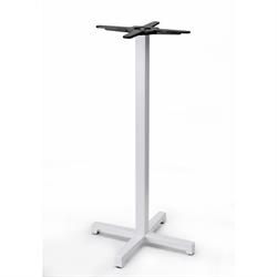 BASE TAVOLO CROSS H.109 COL. QUADRA VERN. BIANCO