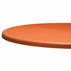 PIANO TAVOLO POLIPROP. D.70 ARANCIO