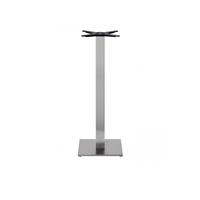 BASE TIFFANY 40X40 H.109 COL. QUADRA INOX SATINATO