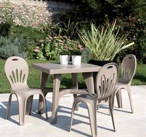 TAVOLO DADDY CONTRACT CM 70X70 TORTORA