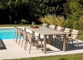 TAVOLO ERCOLE CM.170X100 TORTORA