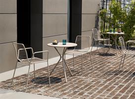 SEDIA SUMMER ACCIAIO    VERDE CON CUSCINO