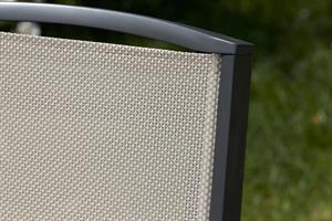 POLTRONA ESMERALDA LUX  PIEGHEVOLE 5 POSIZ. BIANCA TELO B.