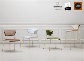 POLTRONA LISA VELLUTO   OTTANIO NICHEL NERO LUCIDO