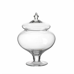 COPPA VETRO CON COPERCHIO H.26,5 D.19,5