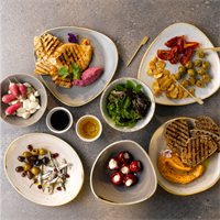 PIATTO CH. STONECAST D. 21,7 PIANO AZZURRO