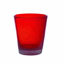 BICCHIERE V. BOLLICINE  CL. 30 ROSSO