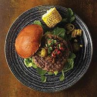 PIATTO CH. PRINTS FONDO CM.24,8 NERO