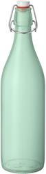 BOTTIGLIA VETRO SATINATO GIARA LT.1 VERDE     EEE