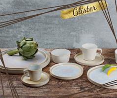 PIATTINO GLISTER PIANO  DIAM.14