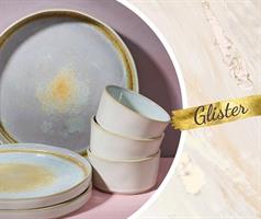 PIATTINO GLISTER PIANO  DIAM.14