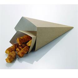 CONO FRITTI TAKEAWAY KRAFT+PE AVANA CM.9X22 PZ.50