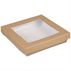 BOX C/FINESTRA TAKEAWAY AVANA CM.12X12X4,5H. PZ.25