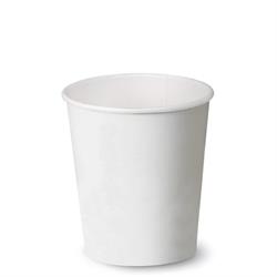 BICCHIERE CARTA + PLA   ML.350 BIANCO PZ.50  *****