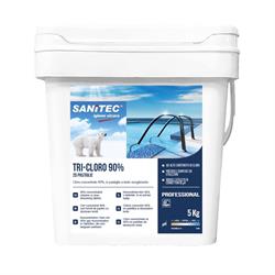 TRICLORO PASTICCHE 200  GR. PER PISCINE (KG. 5)