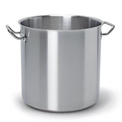 PENTOLA INOX CILINDRICA 2 MANICI CM.50 Lt.98 H.50