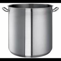 PENTOLA INOX CILINDRICA 2 MANICI CM.60 Lt.140 H.55