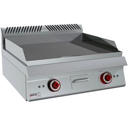 FRY TOP DOPPIO LISCIO 80X73X29 ELETTRICO KW.9,6 TOP 400V