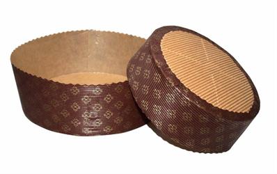 FORMA PANETTONE BASSO   KG. 5 DIAM.330X170H
