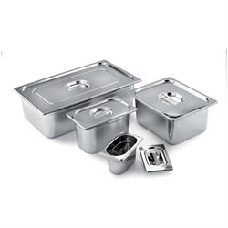 COPERCHIO PER BACINELLA GN INOX 1/1 MM.530X325