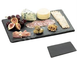 PIATTO ARDESIA NATURALE RETTANG. CM.30X10