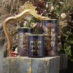 BARATTOLO DORADO DIAM.10 H.17 COPERCHIO GOLD