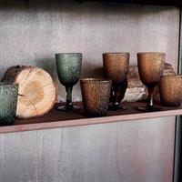 SET 3 CALICI DAVOR GLASS AMBRA