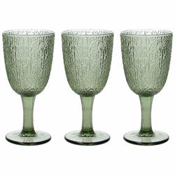 SET 3 CALICI DAVOR GLASS VERDE