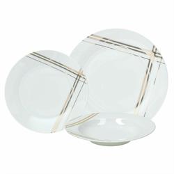 SERVIZIO PIATTI OLIMPIA CHARME RED PZ.18