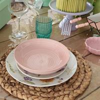 SET 6 BICCHIERI VETRO IONICO ASS.