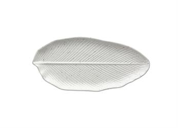 PIATTO FOGLIA CM.36X17  ZELDA