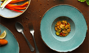 PIATTO RETT. TREND SPLIT CM. 12X8,5 H.1,5