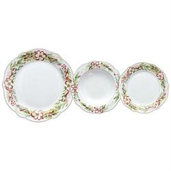 SERVIZIO PIATTI PZ.18   RIBBON XSTMAS