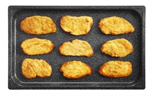 TEGLIA ALLUMINIO GN 1/1 H.20 TEFLONATA